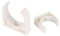 SHIOFRCN 5 pièces 20/25/32/40/50mm Colliers de Serrage en PVC Support de Tuyau d'eau connecteurs de Tuyau en PVC Support de Tube d'irrigation de Jardin raccords de Tuyau(25 mm)