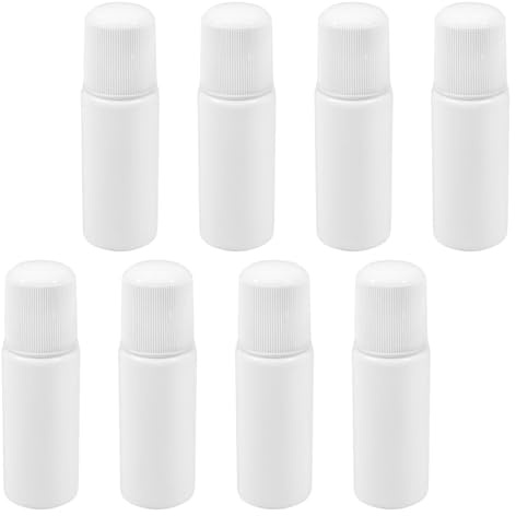 PENIKOKO 8 Piezas Botellas Aplicadoras de Esponja Vacías de Botellas de Plástico Reutilizables con Cabezal para Pintura Pegamento Cuidado Piel y Manualidades Compactas y Transparentes