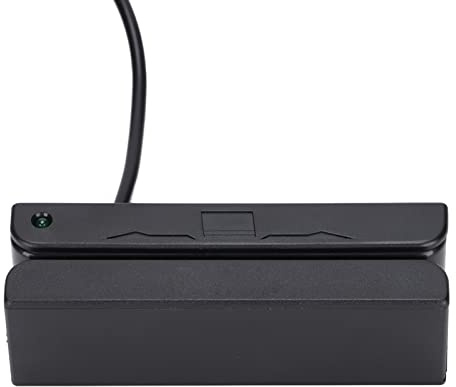 HUSHUI Lector de Tarjetas de Crédito, Lectura Bidireccional USB Plug and Play para Autenticación de POS Bancario, con Amplia Aplicación para