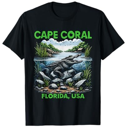 Cape Coral, Florida, USA, Design T-Shirt