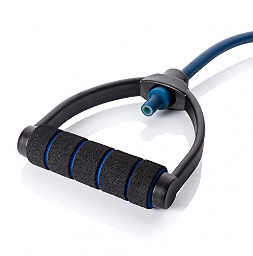 Let’s Bands Powerband Tube – in 3 verschiedenen Stärken (leicht bis stark), für Ganzkörper-Workouts & Einsatz in Reha/Physio (stark)