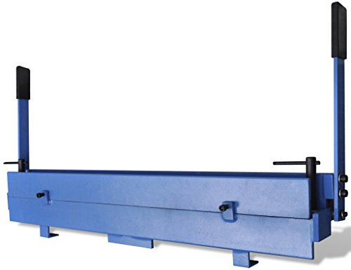 Festnight Manuell Blechbiegemaschine Biegemaschine Blechbearbeitung Maximale 1000 mm Biegewinkel 135 °