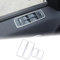 Für Discovery Sport ABS Chrom Fensterheber Schalter Rahmen Trim Aufkleber 4 Stück (Silber)