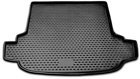 OMAC Kofferraumwanne Kofferraummatte kompatibel mit Subaru Forester 2.5 XT 2009-2013 Schwarz 1x