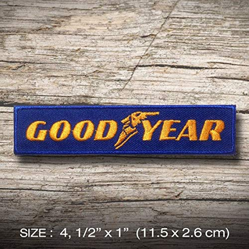 GOOD YEAR Racing Champion Team Aufnäher Besticktes Patch zum Aufbügeln Applique Souvenir Zubehör