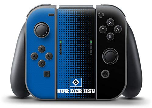 DeinDesign Skin kompatibel mit Nintendo Switch Controller Folie Sticker HSV Logo Offizielles Lizenzprodukt