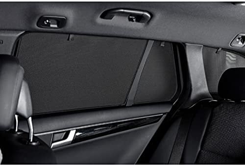 Satz Car Shades (Hintertüren) kompatibel mit Kia Cee'd SW Kombi 2007-2012 (2-teilig) - Passgenaue Sonnenschutzblenden