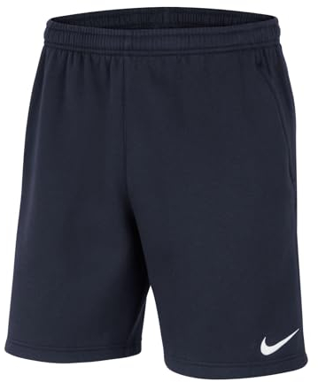 Nike Herren M Nk FLC Park20 Short Kz Kurze Hose, Obsidian/White/White, L EU