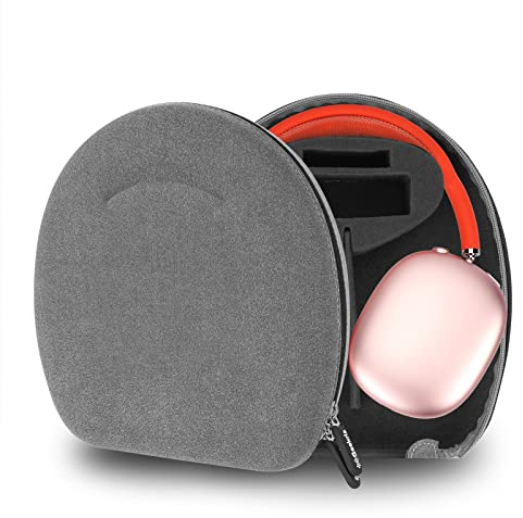 Geekria Shield - Custodia per cuffie compatibile con la custodia Apple AirPods Max, trasformerà immediatamente le cuffie in modalità Sleep, custodia rigida di ricambio da viaggio con vano per cavi