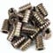 TERF® M6 (6mm) X 10mm Wood Insert Hex Socket Nuts Threaded Insert Flanged Hex Socket (Type D) Nut For Wood Timber Furniture Carpenter DIY and Many Project - Pack of 10