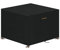 VANSHEIM Garden Furniture Cover Waterproof Outdoor Garden Table Cover Home Covers with Waterproof Windproof Anti-UV Heavy Duty 420D Oxford Fabric Square Black 90x90x90cm