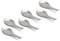 Small Masala Dabba Spoons x 6 Indian Spice Container Spoons Canister TIN Spoon Spices and Herbs