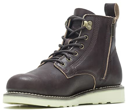 HARLEY-DAVIDSON FOOTWEAR Stivali da moto Aldredge Lace da uomo, Marrone, 7