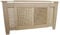 Monster Shop Heizkörperverkleidung Heizkörperabdeckung Heizkörper Abdeckung Heizungsabdeckung Gitter Abdeckung 1400mm-1920mm L x 820mm H x 205mm B