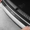 Fibra CarbonioAuto Posteriore Protezione Paraurti per Fi-AT 500 500E 500L 500C 500S 500X AntiGraffio Paraurti Guardia Protector Accessori Styling Dell'Auto,Black