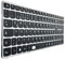 T-ProTek DE Keyboard with Lighting Silver Frame Lenovo IdeaPad 500-15ISK