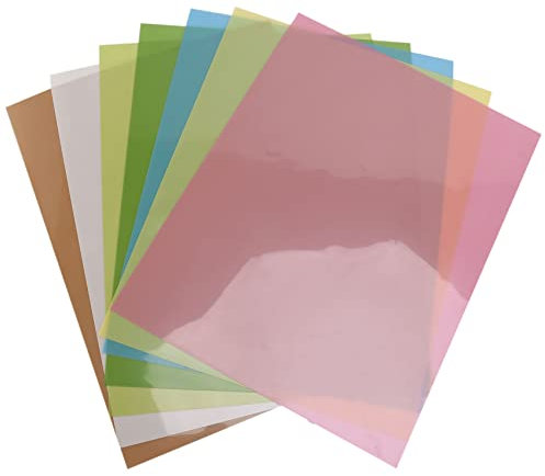 Nvanvmm 7Pcs/Set Lapping Film Sheets Assortment Precision for Polishing Sandpaper 1500/2000/4000/6000/8000/10000/12000 Grits
