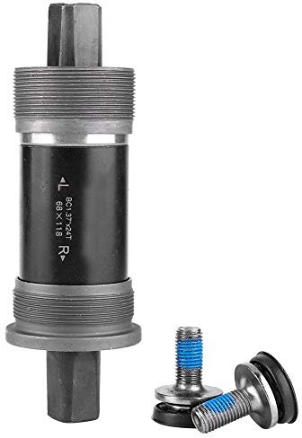 Nimomo Movimento Centrale per Bicicletta Movimento Centrale per Bici Conico Quadrato ASSE con Foro Quadrato per pedivella con Perno Conico Quadrato