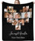 ZXH 180x200cm Personalisierte Foto Decke,kuscheldecke Groß Fotodecken,Decke Mit Eigenem Foto,Decke Personalisiert, Für Papa,Mama,oma,Tochter,Freundin,Baby,Personalisierte Geschenke Decke