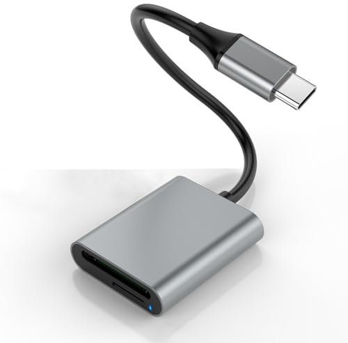 JMT USB3.1 Kartenleser SD3.0 Dash Cam MicroSD Cardreader 5Gbps CR344 für Laptop Kamera Zubehör
