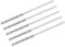 TA-VIGOR 5Pcs 1mm Diamond Twist Drill Bit, Diamond Tipped Drill Bit Set Rotary Tools Heavy Duty Micro Diamond Drill Bit Set for Glass Wood Jade Stone Tile