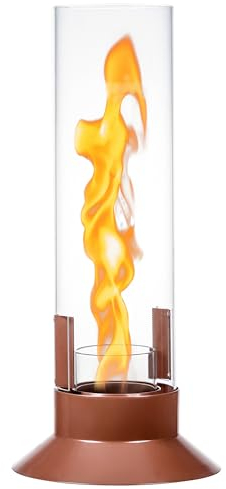 Uping Cheminée de Table Bioethanol Cheminée Ethanol a Poser Feu de Table Portable Cheminée Bioéthanol Intérieur Extérieur
