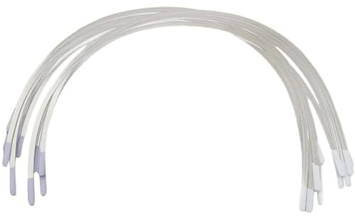 Carbon Steel Bra Wires, 6 Pairs Stainless Steel Bra Underwire Coated Replacing Bra Wires Replacement