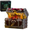 barweer Ideas Dragons & Treasures Klemmbausteine Baustein, Schatztruhe Verlies and Dragons dice Kasten Videospiele Building Set für Erwachsene und Kinder（560 Teile）