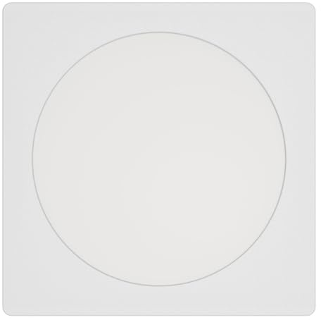 EGLO LED Einbaustrahler Fueva 6, Spot Deckenleuchte, eckiger Einbauspot | Deckenstrahler aus Kunststoff in Weiß, warmweiß-kaltweiß, 16,6 x 16,6 cm