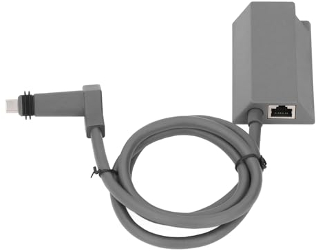 Ethernet-Adapter für Satelliten-Internet V2, Dishy-Kabeladapter auf RJ45 Zum Anschluss des PoE-Injektors, Geeignet für Dishy V2 Internet-Kit