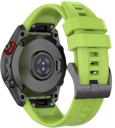 Fenix 7S Silikon Armband, 20mm Uhr Ersatzarmband für Garmin Fenix 7S/Fenix 7S Solar/Fenix 7S Sapphire Solar/Fenix 6S Pro/Fenix 5S Plus/Descent MK 2S / Instinct 2S/D2 Delta S