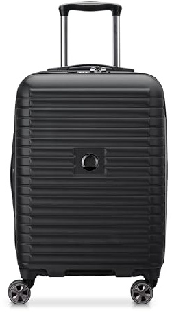 DELSEY PARIS Cruise 3.0 Hardside Expandable Luggage with Spinner Wheels, Black, Carry on 20 Inch, Cruise 3.0 Hardside Expandable Luggage with Spinner Wheels