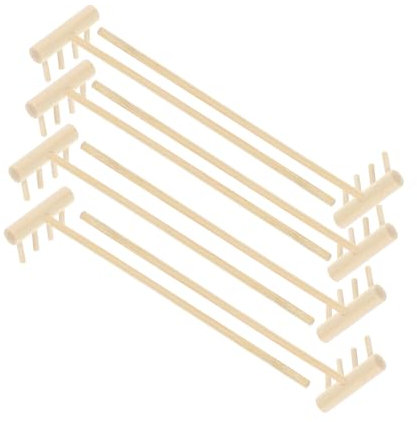 UPKOCH 8 Stück Teiliges Mini Zen Garten Rechen aus Bambus Handliches Zubehör für Zen Sandgärten Meditationsdekoration Tisch und Bonsai Deko