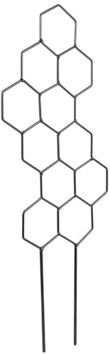 Ipetboom Wabenförmiges Rankgitter aus Eisen Kleines Klettergerüst für Zimmerpflanzen Rostbeständig Geeignet für Kletterpflanzen Im Innen und Außenbereich