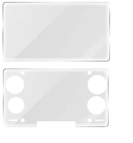 Protection d'écran pour console de jeu AYN-THOR - Verre trempé - Double écran - Couverture complète - Visuel HD - Résistant aux rayures et à la poussière