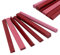 CBRIGHT Sharpening Stone Set, 6pcs 3000# Ruby Whetstone Kit Small Fine Polishing Sharpener Stone for Sharpen Chisel Gouge,Knife and Bladed Cutting Tools, Variety of Shapes[Length:100mm(3.94Inch)]