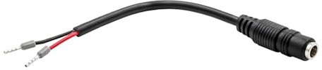 Exsys EX-K1110 DC-Jack Kabel für Terminal Block, schwarz