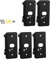 Bedycoon Lot de 5 supports de montage mural de rechange compatibles avec Bose SlideConnect WB-50 – Noir (UFS-20), Lifestyle 525 535 III, Lifestyle 600, Soundtouch 300 Soundtouch 520, CineMate 520