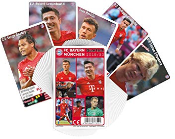 FC Bayern München Erwachsene Unisex München Display FC Bayern M nchen Quartett, Rot, Einheitsgröße EU