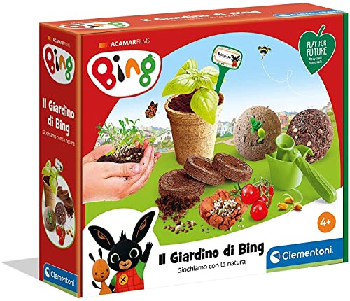Clementoni Giardino di Bing-Play for Future-Made in Italy-orto botanico-Gioco educativo (Versione in Italiano), 6 Anni+, 19202