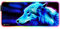 DORRISO RGB Tapis de Souris Gaming Surdimensionné Grands 900 x 400 x 4 mm Tapis de Souris XXL XL Imperméable Antidérapant Tapis de Souris pour Ordinateur Bureau Gamer Tapis Souris de Jeu Bleu