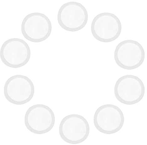 Kazoo Flöte Membran Flöte Membran Flöte Membran Mund Kazoo Transparente Membrane Flöten Filmteile Zubehör 18mm 10 Stücke