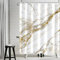 Duschvorhang Marmor Optik, Uiiooazy Duschvorhang Gold Grau Marmoriert Abstrakte Moderne Duschvorhäng Anti Schimmel Wasserdicht Polyester Stoff Waschbar Bad Vorhang mit 12 Haken für Badewanne 180x180cm