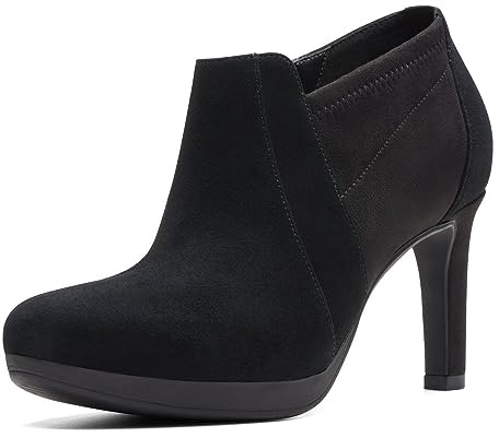 Clarks Ambyr Hope Womens Black Sde, 5.5