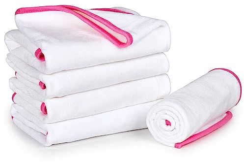 Fushay Premium-Mikrofaser-Handtücher, 5er-Pack, ideal für Kosmetiker, Friseure, Salons, extra dick, hohe Saugfähigkeit, professionelle Qualität