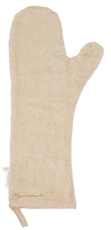 Little Dutch TE51423028 Waschlappen/Waschhandschuh - Newborn Naturals Pure beige