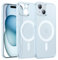 ESR for iPhone 15 Case, Compatible with MagSafe, Military-Grade Protection, Resists Yellowing and Scratches, Magnetic Phone Case for iPhone 15, Zero Series, Frosted Blue
