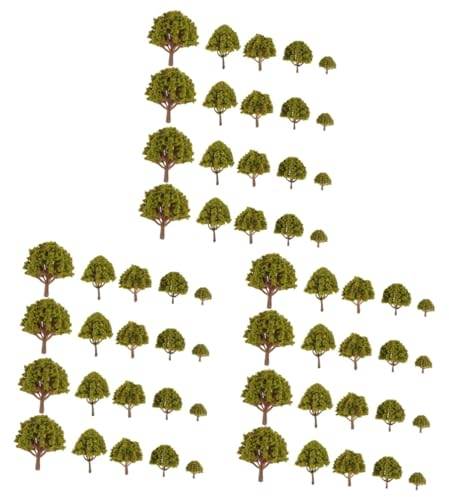 STOBOK 60 STK Miniaturbäume zum Basteln Landschaftsbaummodell Zubehör für Baumhäuser modellbäume Modell bäume bastelsachen Zug Modelllandschaftsbaum Statue sa60 Moos