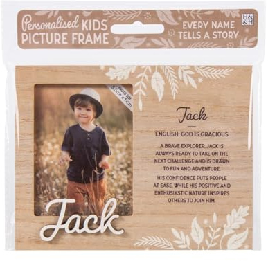 Personalisierter Bilderrahmen (Jack)