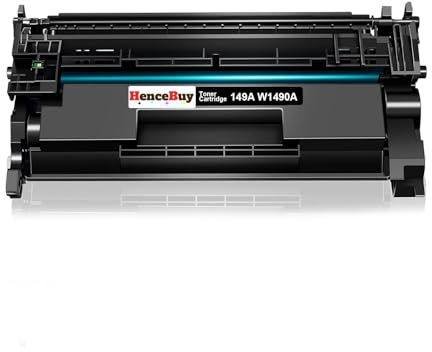 HenceBuy Mit Chip 149A W1490A Toner Kompatibel für HP 149A W1490A 149X W1490X Schwarz Tonerkartusche für Laserjet Pro MFP 4102dw 4102fdw 4102fdn Laserjet Pro 4002dn 4002dw 4002d Drucker (1er-Pack)